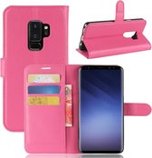 Samsung Galaxy S9+ Book Case Hoesje - Roze