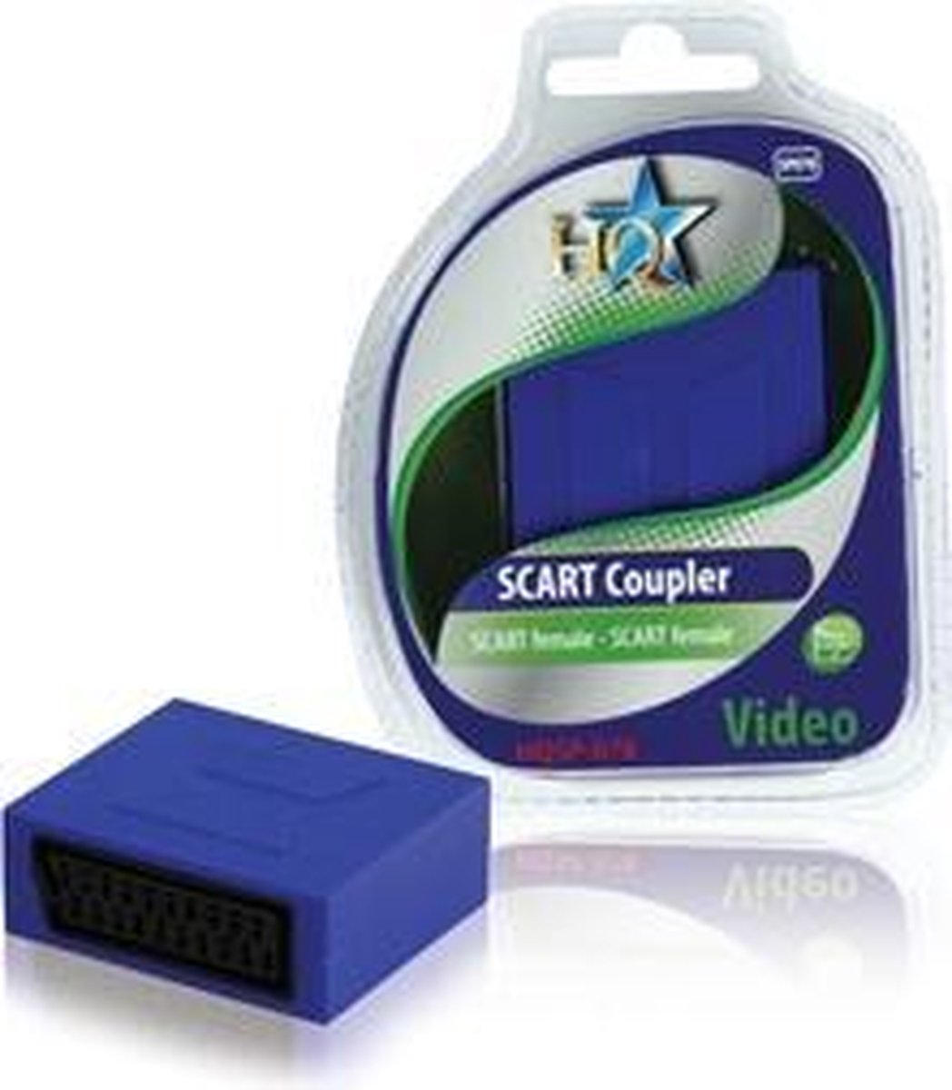 HQ Scart Adapter - Scart Female -> Scart Female - HQ