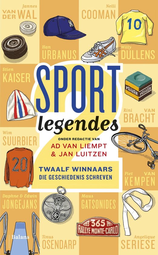 Cover van het boek 'Meer sportlegendes'