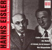 Hanns Eisler: Historic Recordings
