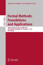 Lecture Notes in Computer Science 10623 - Formal Methods: Foundations and Applications