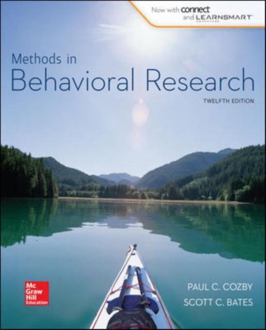 Methoden van onderzoek B1 - 5e editie