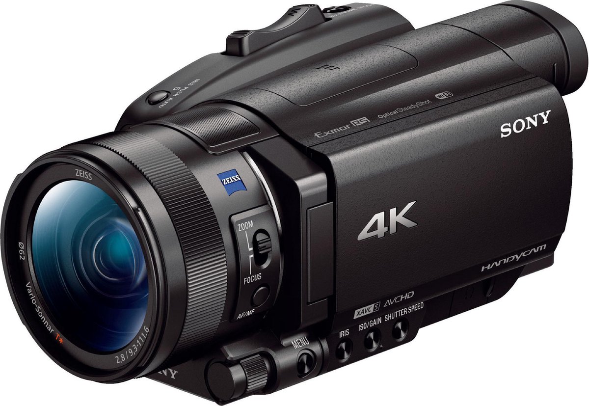 Sony Caméscope Handycam 4K AX43A avec capteur CMOS Exmor R