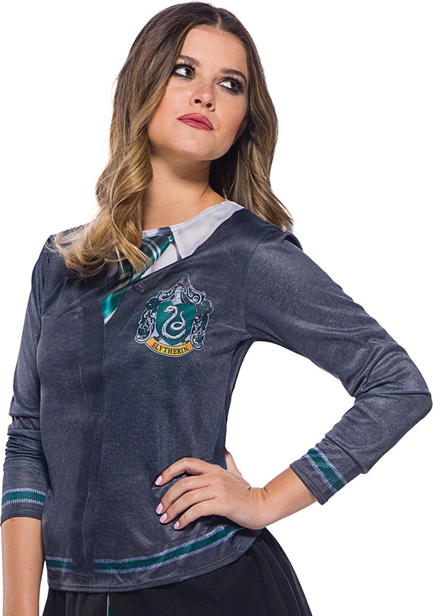 Harry Potter™ Zwadderich t-shirt voor volwassenen - Volwassenen kostuums