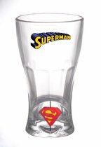 Superman - Longdrinkglas - 3D Logo