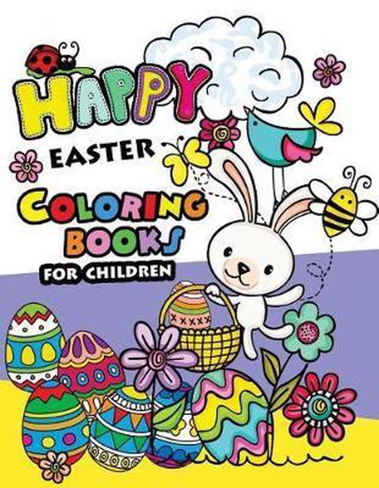 Happy Easter Coloring books for children - cover