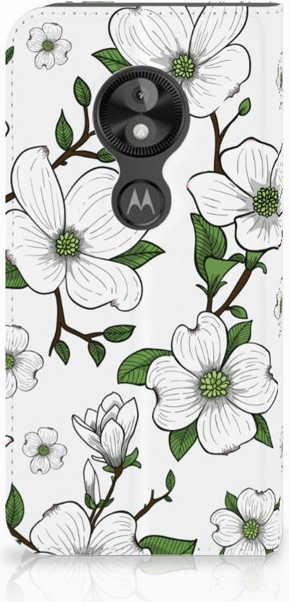 Motorola Moto E5 Play Smart Cover Dogwood Flowers