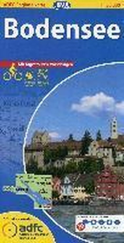 ADFC-Regionalkarte Bodensee 1 : 50 000 - cover
