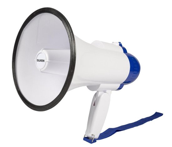 Renkforce RF-MP-200 Megafoon Opnamefunctie, Met draagriem kopen ? Electro