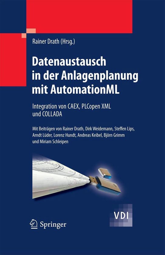 VDI-Buch - Datenaustausch in der Anlagenplanung mit AutomationML