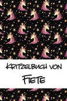 Kritzelbuch von Fiete