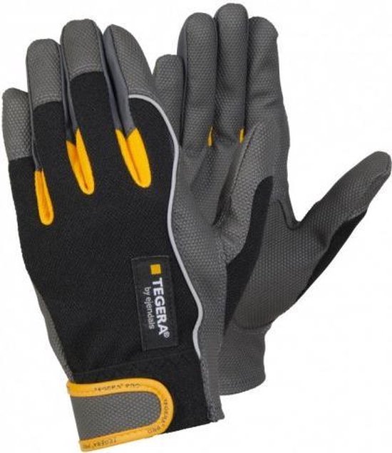 TEGERA 9120 kunstlederen handschoenen - maat 10 - set van 5 paar | bol.com