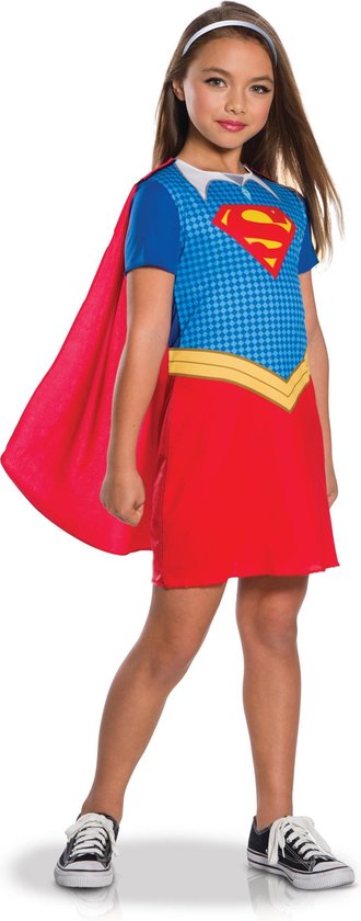 leef ermee Berg Vesuvius sjaal Klassiek Supergirl™ kostuum voor meisjes - Verkleedkleding | bol.com