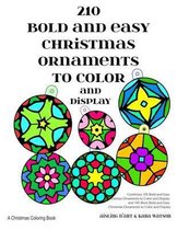 210 Bold and Easy Christmas Ornaments to Color and Display