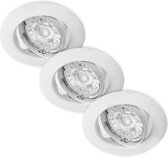 LED Inbouwspots Murillo 3 Pack 3.3W - Wit