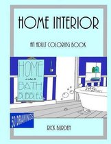 Home Is Where the Bath Bubbles Adult Coloring Book