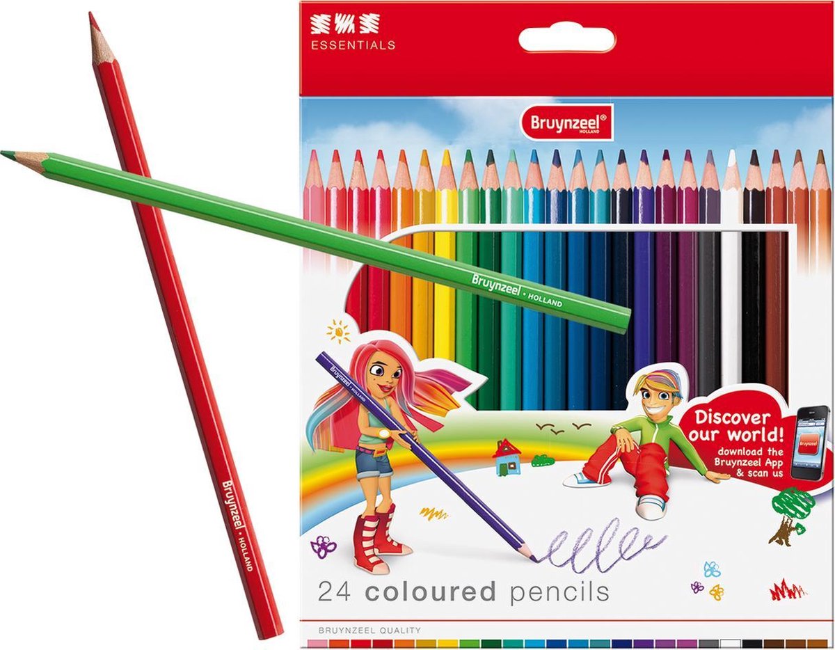 Coloured Pencils Set 24