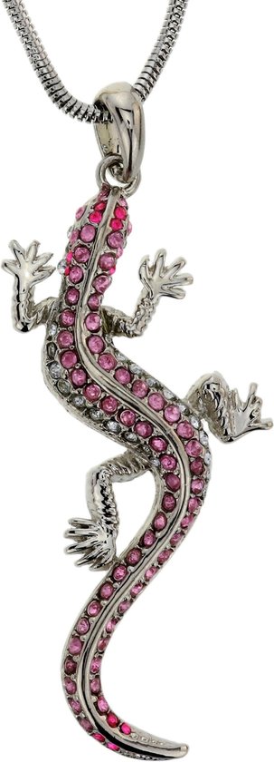 Sieraden Chains Kettingen Esprit Ketting roze-zilver zakelijke stijl 