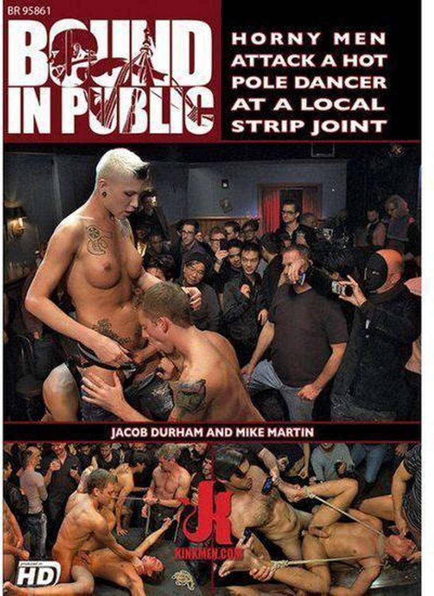 HORNY MEN ATTACK A HOT POLE DANCER AT A LOCAL STRIP JOINT