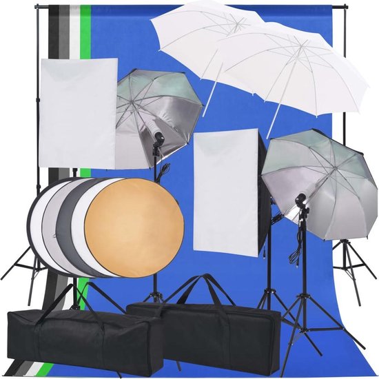 Foto: Vidaxl fotostudio verlichtingsset