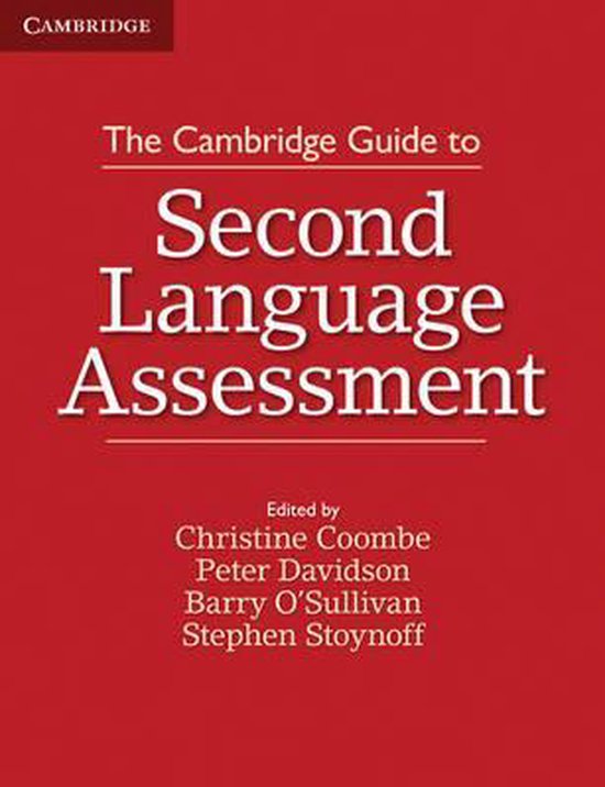 The Cambridge Guide to Second Language Assessment - cover