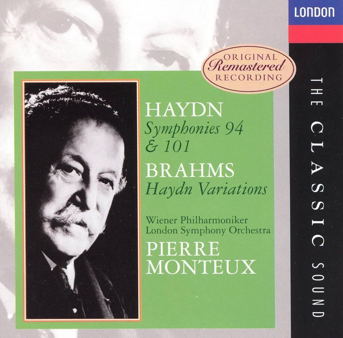Haydn: Symphonies Nos. 94 & 101; Brahms: Haydn Variations - Pierre Monteux