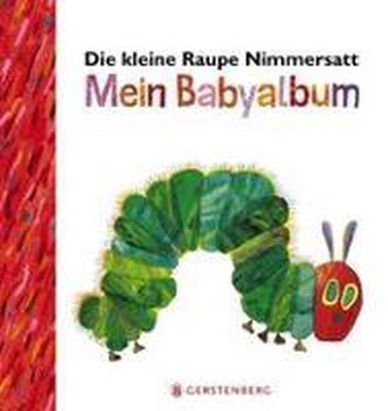 Foto: Die kleine raupe nimmersatt mein babyalbum rot