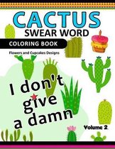 Cactus Swear Word Coloring Books Vol.2