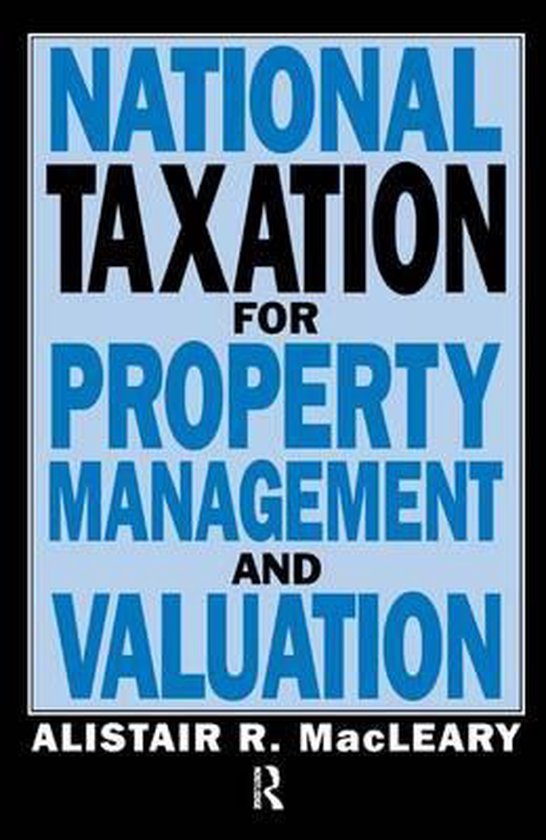 National Taxation for Property Management and Valuation - cover