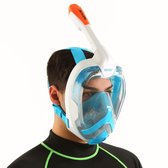 Seac Magica, Anti-condensatie Snorkelvolgelaatsmasker met Zachte Gezichtsrand in 2 Maten, Uitademventiel en Droge Snorkeltop