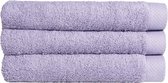 Handdoek 50x100 cm Uni Pure Royal Orchidee col 4384 - 4 stuks