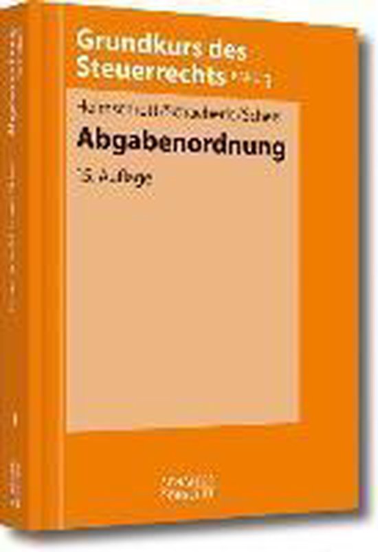 Abgabenordnung - cover