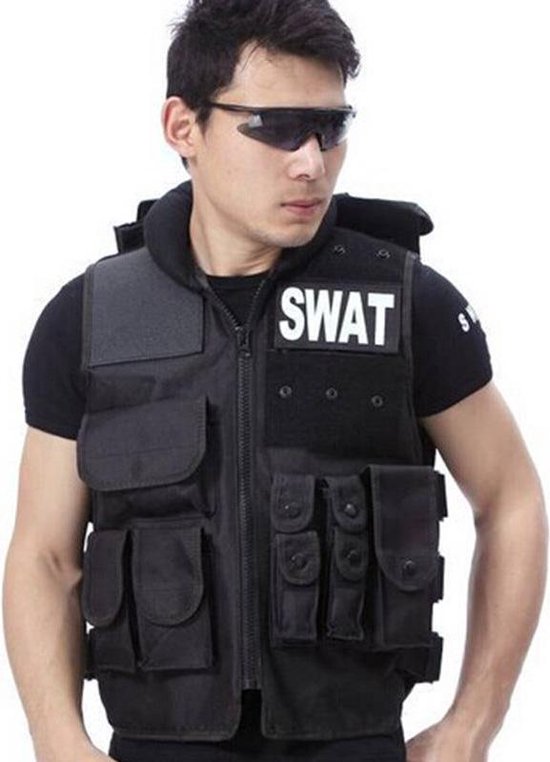 Ook Kustlijn Ciro kogelvrij swat vest one size fits all | bol.com