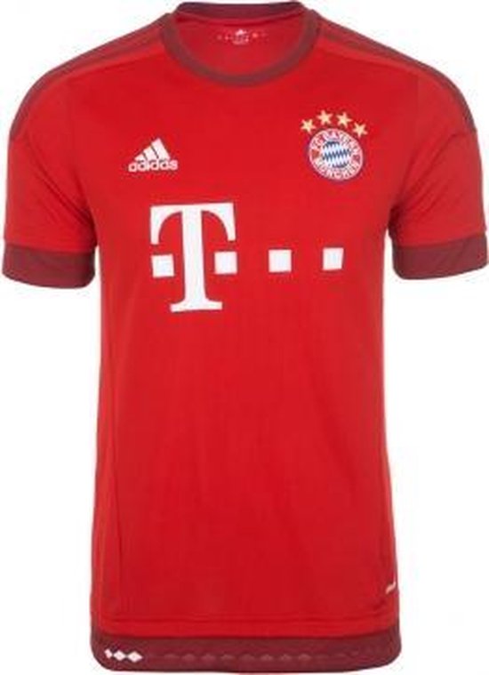 hoogtepunt Stressvol Plakken adidas Fc Bayern München Replica Home - Voetbalshirt - Heren - Maat L -  Rood | bol.com