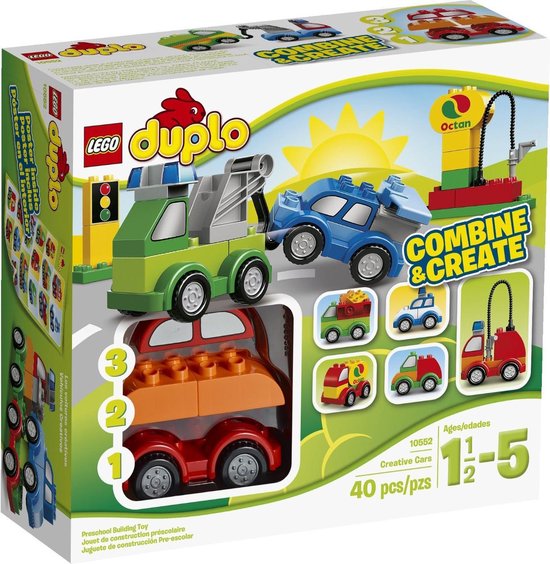 LEGO Duplo Creatieve Auto's - 10552