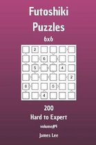 Futoshiki Puzzles - 200 Hard to Expert 6x6 Vol. 4