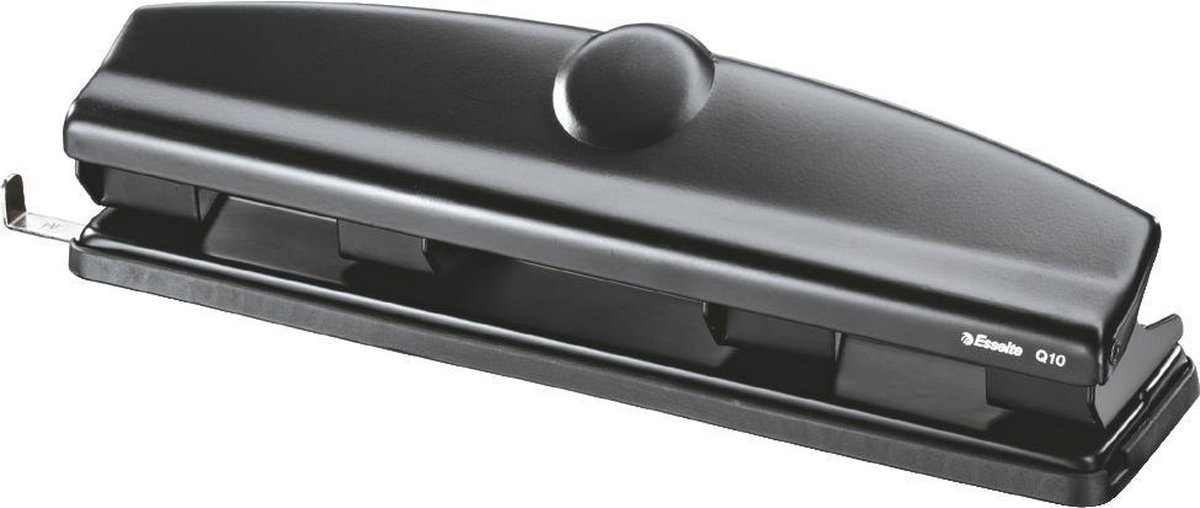 Esselte Perforator Q10 - Zwart op Prijzenvolger.com