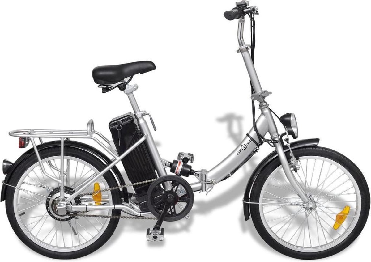 VidaXL Elektrische fiets opvouwbaar met lithium ion accu aluminiumlegering online kopen