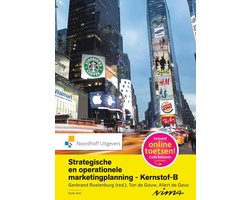 Omslag van Strategische en operationele marketingplanning- Kernstof B