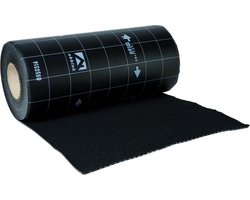 Ubbink Ubiflex loodvervanger - 200mm x 12meter - Zwart