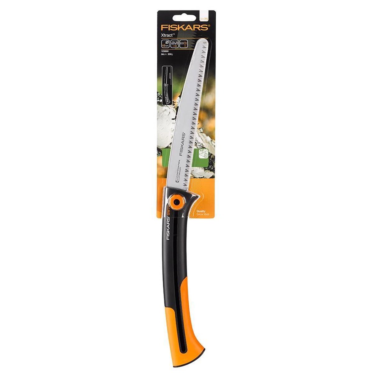 Fiskars Handzaag - Grote Houtzaag - groftandig - 33cm - SW75