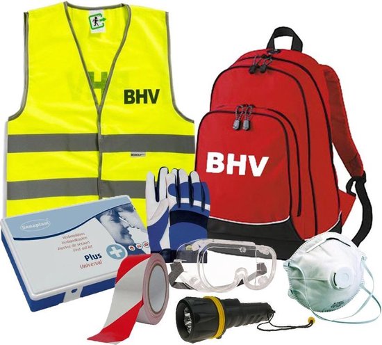 BHV Rood gevuld met complete uitrusting | bol.com