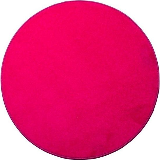 Karpet Banton - Roze - 80 cm Rond