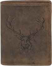 Greenburry - Vintage animal wallet - royal stag - men - brown