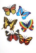 Decoratie vlinders klein