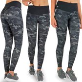 Formbelt® Hardloopbroek Dames met Band voor Telefoon, Sleutel en Bankpas - Camouflage - XL