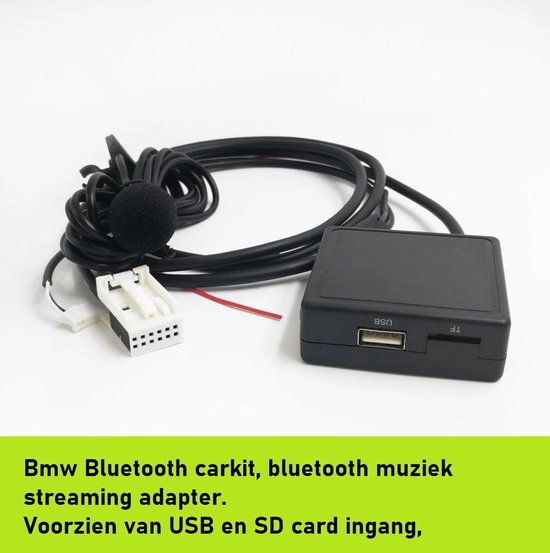 Bluetooth Carkit Bellen Muziek Streamen Usb Sd Aux Bmw E81 E82 E90 E91 E92  E60 E61 E63... | bol.com