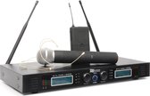 PD732C 2x 16-Kanaals UHF Draadloos Microfoonsysteem