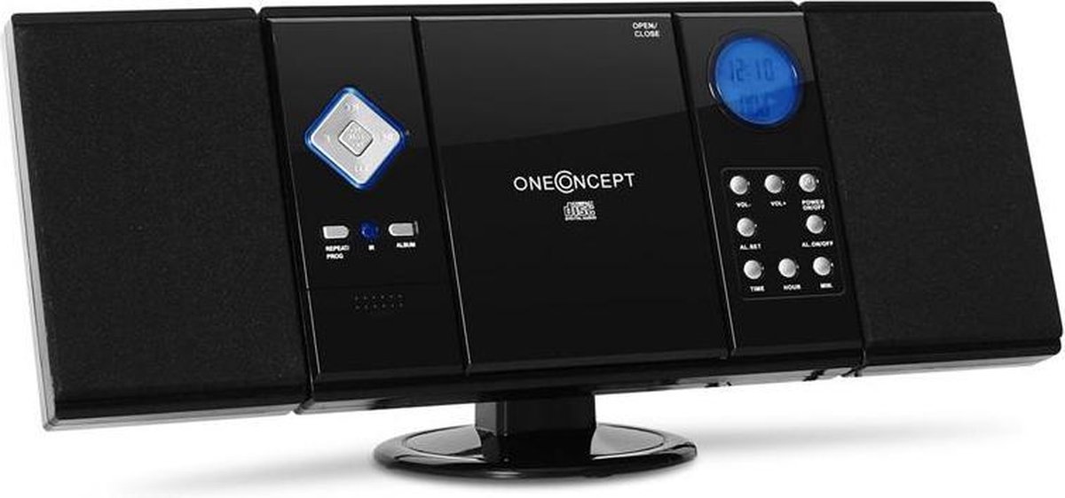 OneConcept V-12 - Stereo Systeem - Zwart