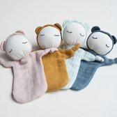Fabelab Knuffelpop - Mauve - Roze - Hydrofiel